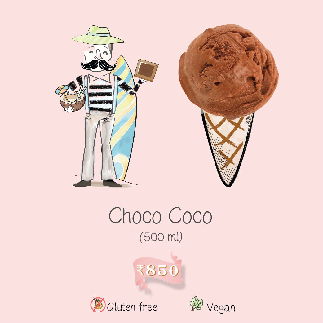 Choco Coco - Dairy Free Dark Chocolate & Coconut