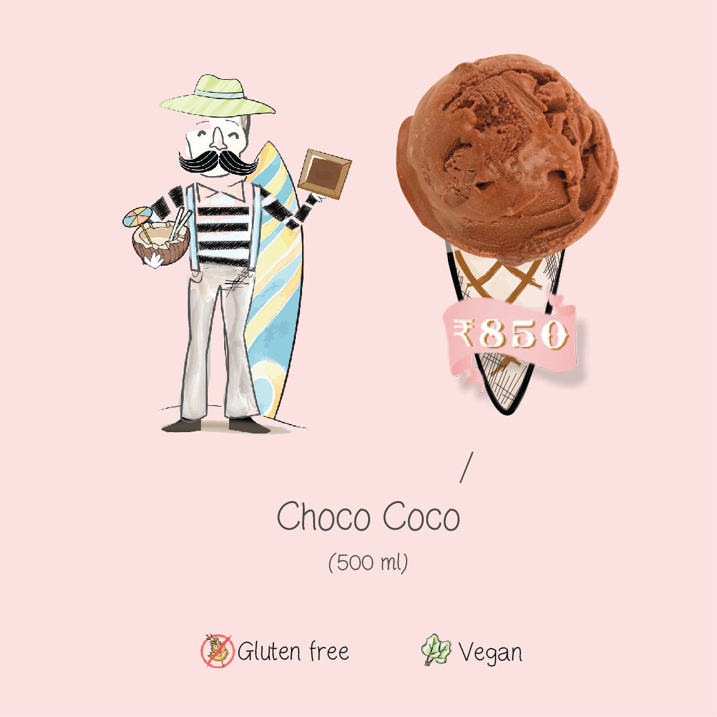 Choco Coco - Dairy Free Dark Chocolate & Coconut